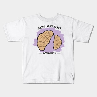 Size Matters - Croissant Kids T-Shirt